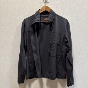 Dickies Collared Lightweight Gray Size Small Scrub Jacket Women's